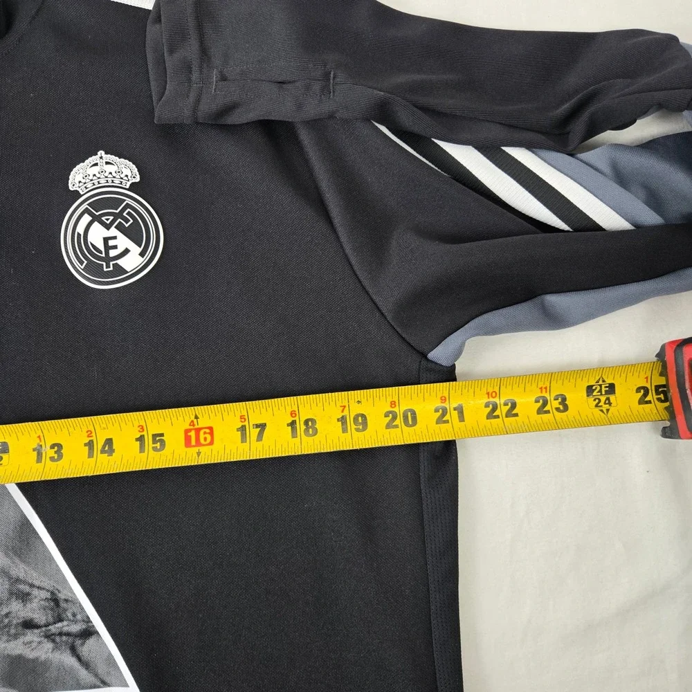Adidas Real Madrid Human Race Training Top X Pharrell Mens L Black Grey Soccer
